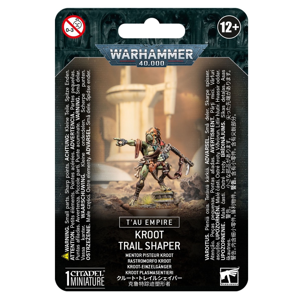 {GW พร้อมส่ง} WARHAMMER 40K: T'AU EMPIRE: KROOT TRAIL SHAPER โมเดลเกมสนามจำลอง