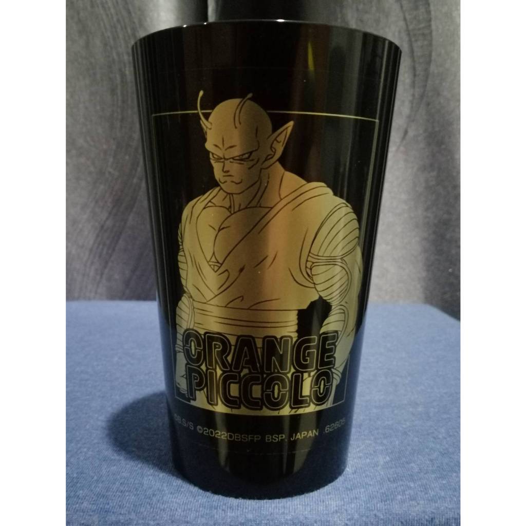 แก้วพลาสติก Ichiban KUJI Dragon Ball VS Omnibus BEAST ORANGE PICCOLO tumbler ขนาดกว้าง8cm. สูง13 cm.