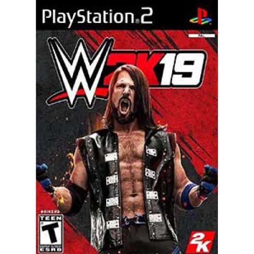 WWE 2k19 PS2 แผ่นไรท์ เกมps2 เกมเพทู W2K19 WWE2019