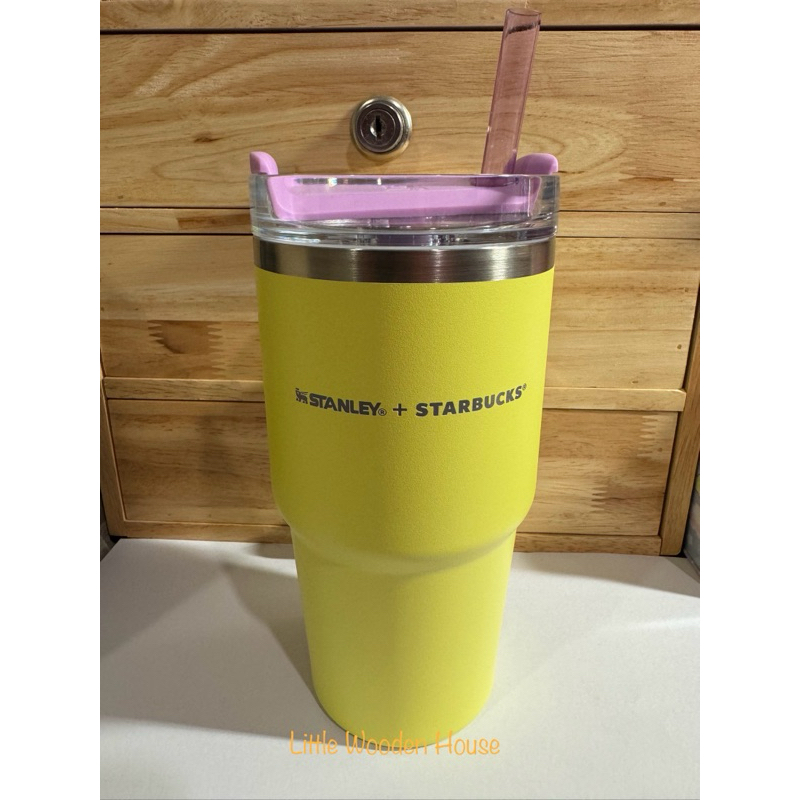 Starbucks x STANLEY Stainless Steel Lime Purple Cold Cup ขนาด 20 oz.