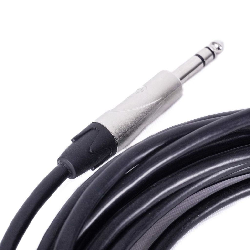 DIVAAUDIO DAMPPS สายสัญญาณ สายAUX ขั้วต่อแจ๊ค 3.5 มม.เป็นแจ็คโฟน 6.3มม.สเตอริโอ