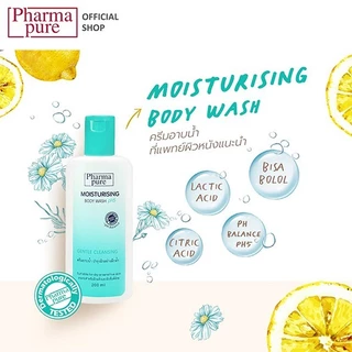 PharmaPure Body Wash 450/1000 ml. ครีมอาบน้ำทำความสะอาดผิวอย่างอ่อนโยน พร้อมบำรุงผิวให้เนียนนุ่ม