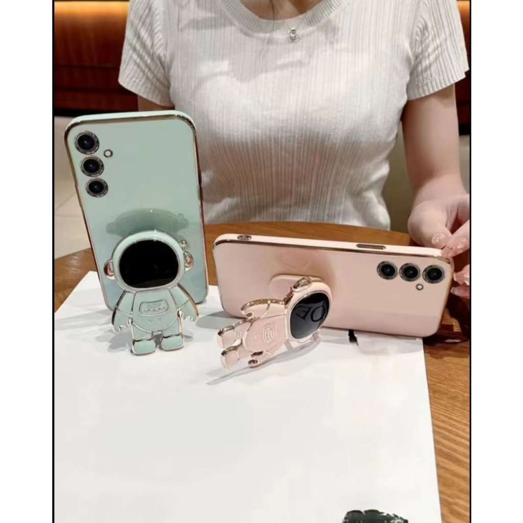 เคส โทรศัพท์ สำหรับรุ่น samsung a14 a24 a34 a54  เคส อวกาศ ขาตั้ง