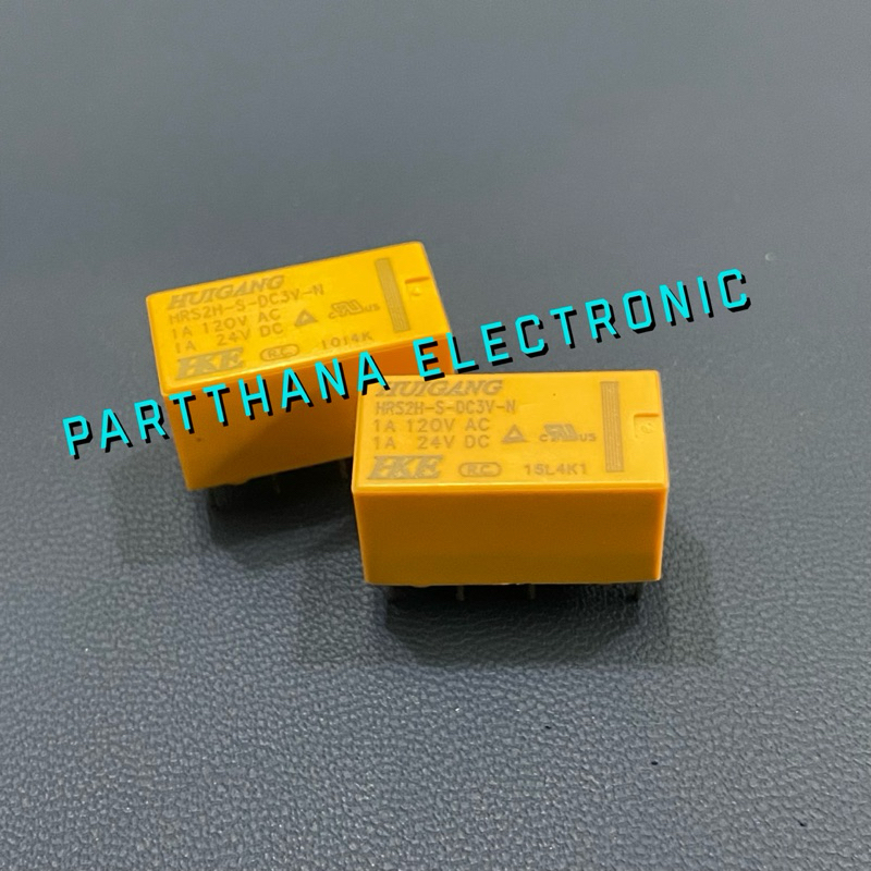 HRS2H-S-DC3V-N รีเรย์ 3VDC 8ขา พร้อมส่งในไทย