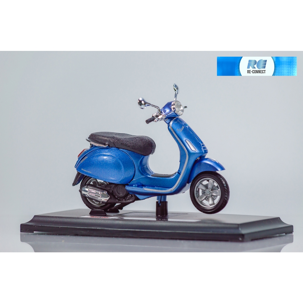 โมเดลรถมอเตอร์ไซค์ เวสป้า จักรยานยนต์ เวสป้า ของเล่น Maisto 1:18 Motorcycle Vespa Primavera 150 (201