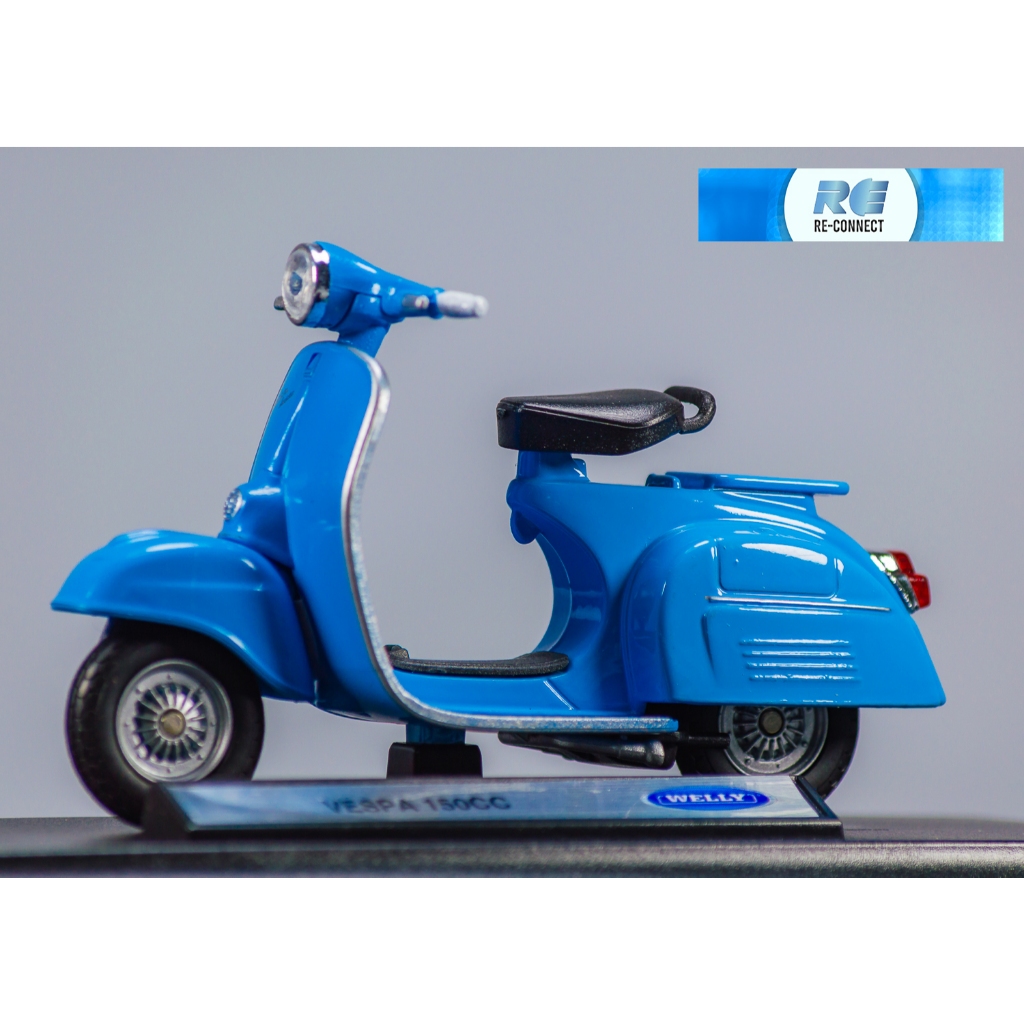 โมเดลรถมอเตอร์ไซค์ รถเวสป้า รถจักรยานยนต์ เวสป้า ของเล่น Maisto 1:18 Motorcycle Vespa 150CC(1956) Sc