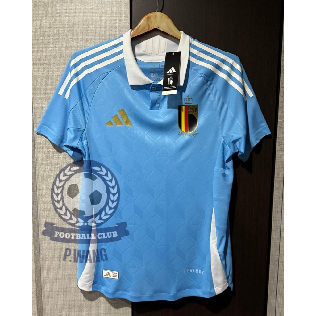New !!! เสื้อฟุตบอลทีมชาติ เบลเยี่ยม Away เยือน ยูโร 2024 [ PLAYER ] เกรดนักเตะ สีฟ้า ตรงต้นฉบับรับประกันคุณภาพสินค้า