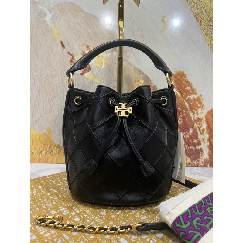 จีบ Newshop Small Fleming Soft Bucket Bag 142565