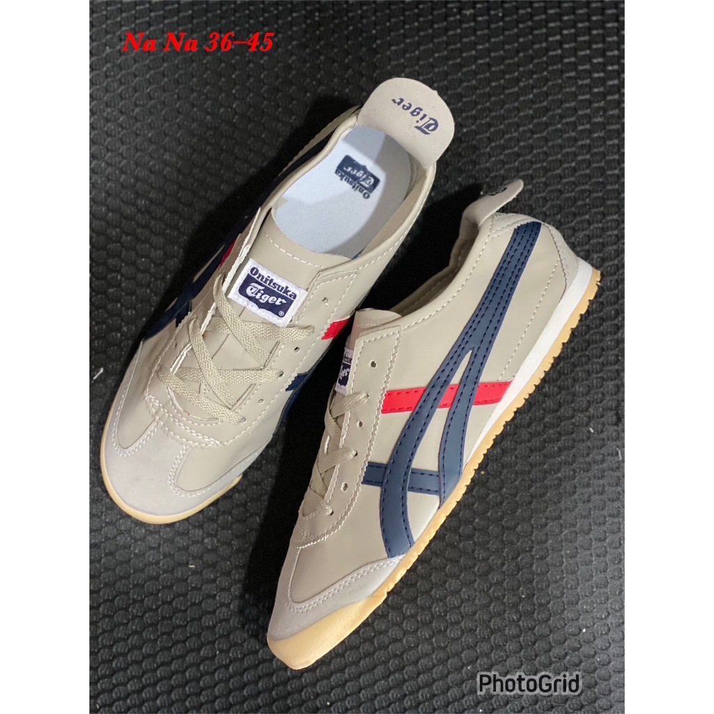 รองเท้าผ้าใบหนัง เท่ห์ สปอร์ต ใส่ได้ทั้งชายและหญิง (รับประกันสินค้าตรงปก) มี 10 สี ไซส์.36-45 V38B005 - รูปที่ 5