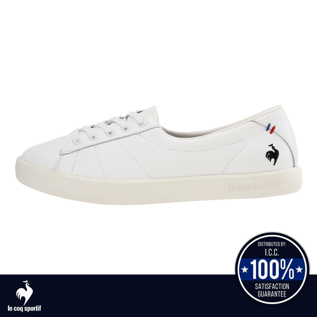 le coq sportif รองเท้าผู้หญิง รุ่น LCS FOURCHE สีขาว (รองเท้าผ้าใบ, รองเท้าแฟชั่น, รองเท้าผู้หญิง)