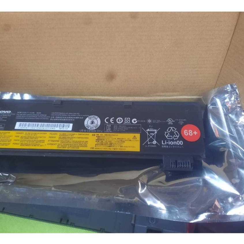 Battery Notebook  Lenovo Thinkpad X240 X250 X260 X270  แบตเตอรี่แท้มือสองสวยเก็บไฟดีเทสตามรูปเก็บไฟ 