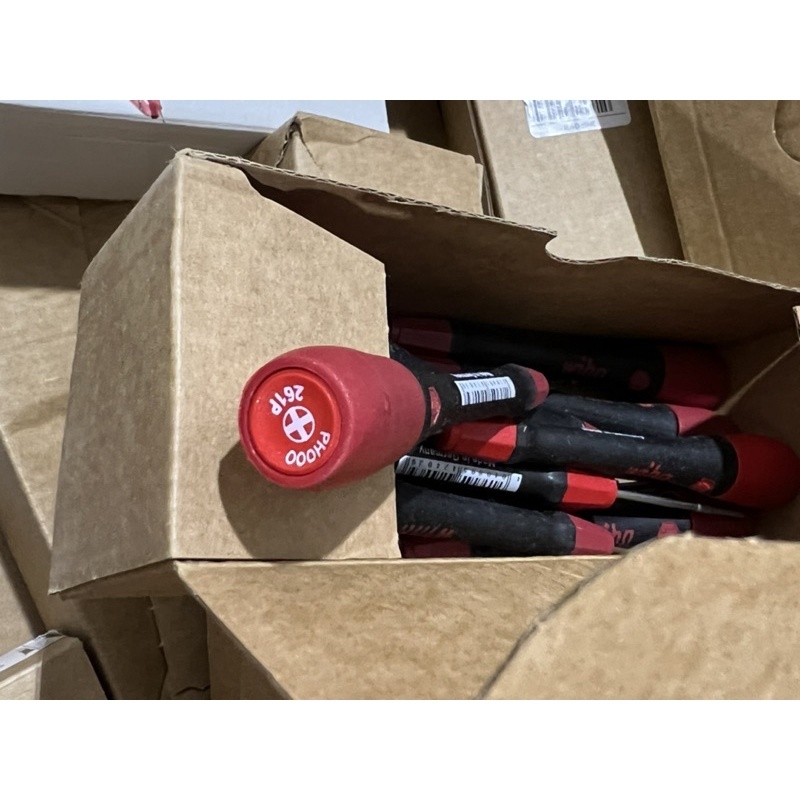 ไขควงเยอรมัน Wiha Y000×40mm 0.6 / PL1×40mm 0.8 / PH000×40mm 1.5 ของแท้100%