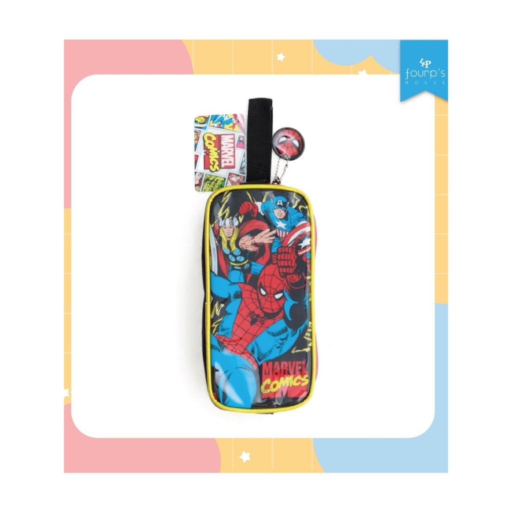 MARVEL SPIDERMAN :  กระเป๋าดินสอมีหูหิ้ว ลิขสิทธิ์แท้