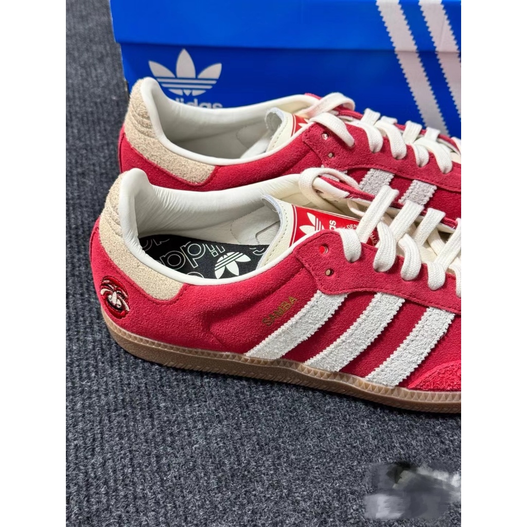 (ของแท้ 100%) adidas originals Samba  รองเท้าผ้าใบลำลองและสบายสำหรับผู้ชายและผู้หญิง