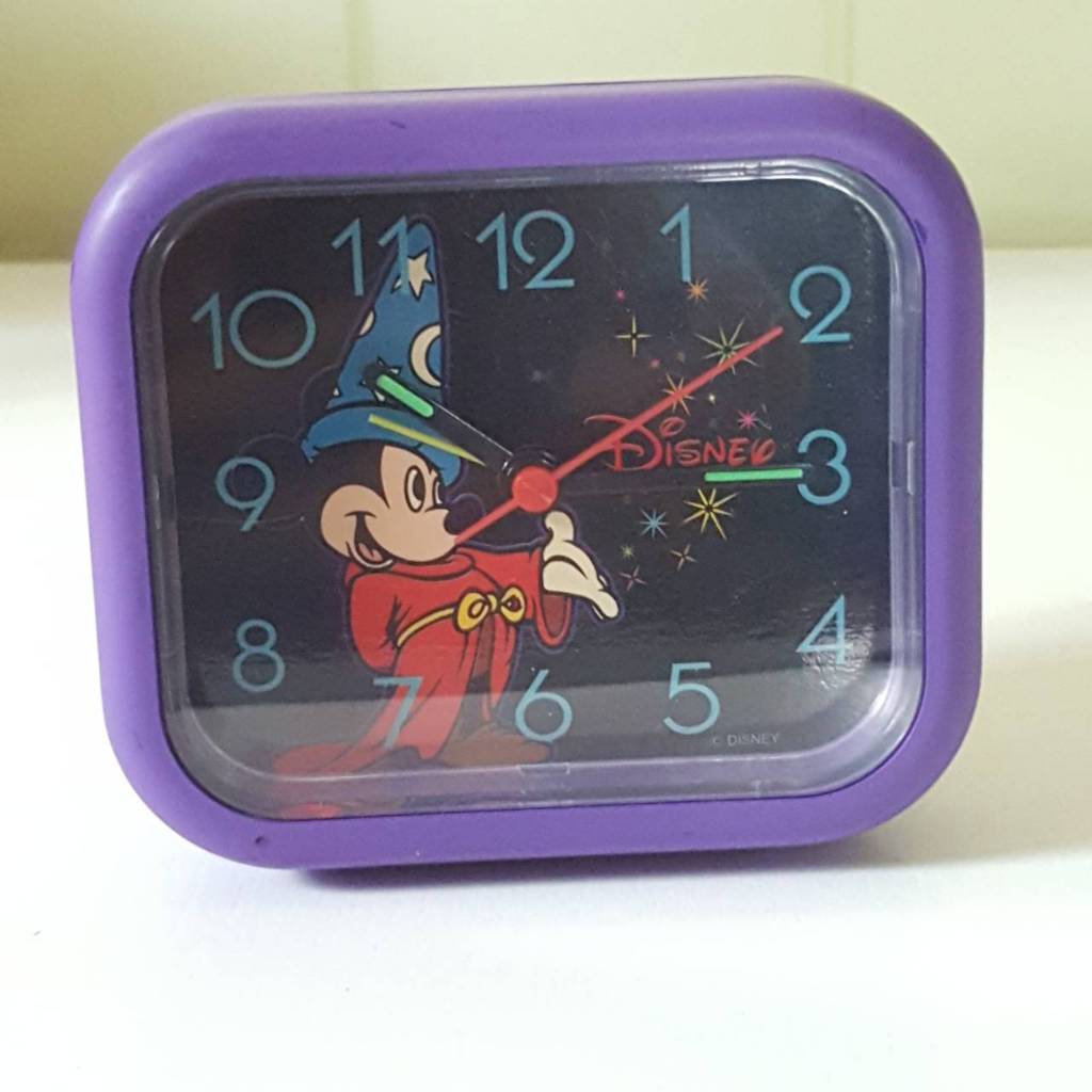 นาฬิกาปลุก Disney Mickey Mouse Alarm Clock จากญี่ปุ่น ของแท้ - ของมือสอง