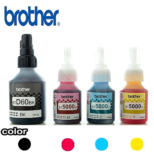 หมึก BROTHER ของแท้ 💯% (NOBOX) BT D60BK, BT5000Y, BT5000M, BT5000C