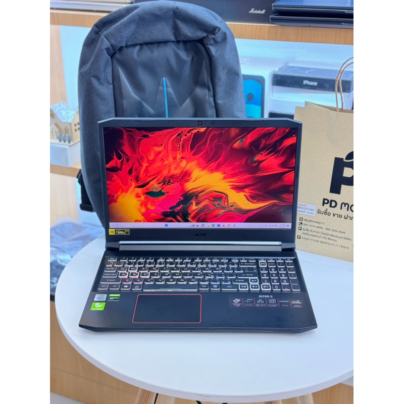 ACER NITRO 5 AN515 I5-10300H GTX1650TI โน๊ตบุ๊คมือสอง