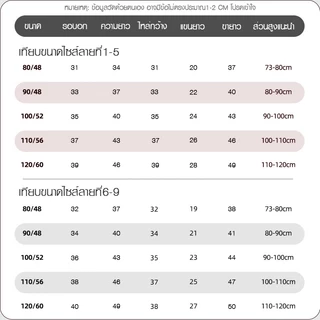 ชุดนอนเด็ก 5 ส่วน เสื้อผ้าเด็ก เสื้อ+กางเกง พิมพ์ลายน่ารักๆ Size80-120 cm SYC09