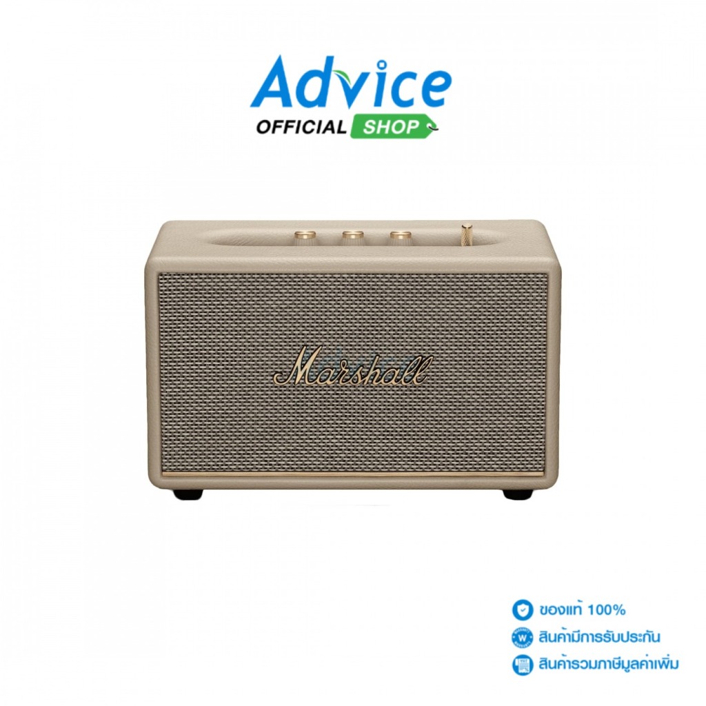 MARSHALL  (1.0) ลำโพง (Acton III) BLUETOOTH Cream - A0158278