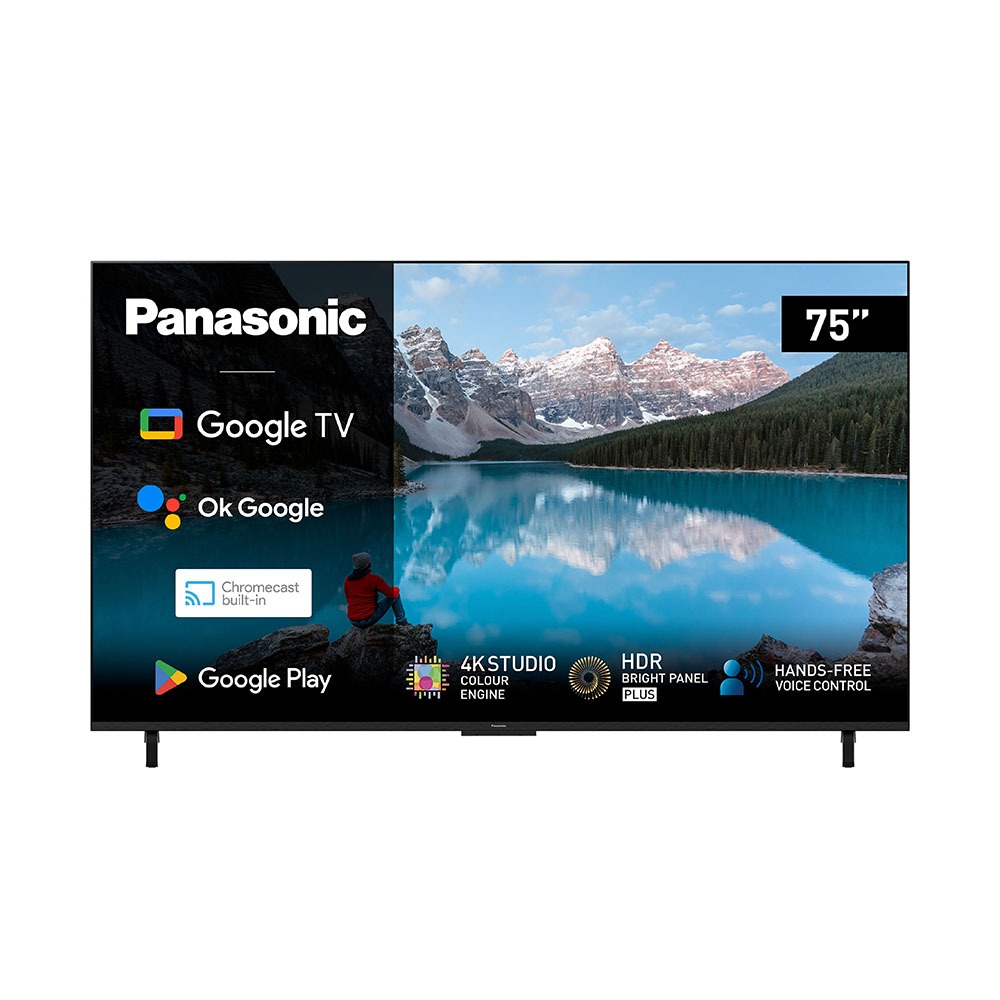 PANASONIC  แอลอีดีทีวี 75 นิ้ว (4K, Google TV) TH-75MX800T