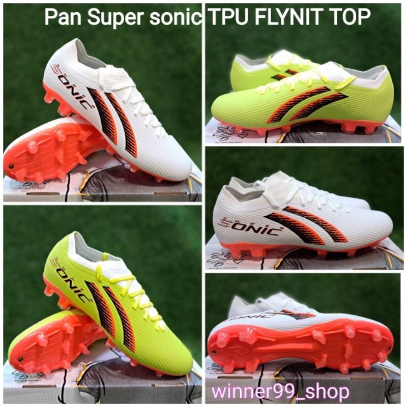 PAN SUPER SONIC TPU FLYKNIT 23.1 รองเท้าสตั๊ดแพน PFS5AF ราคาป้าย 2790 บาท