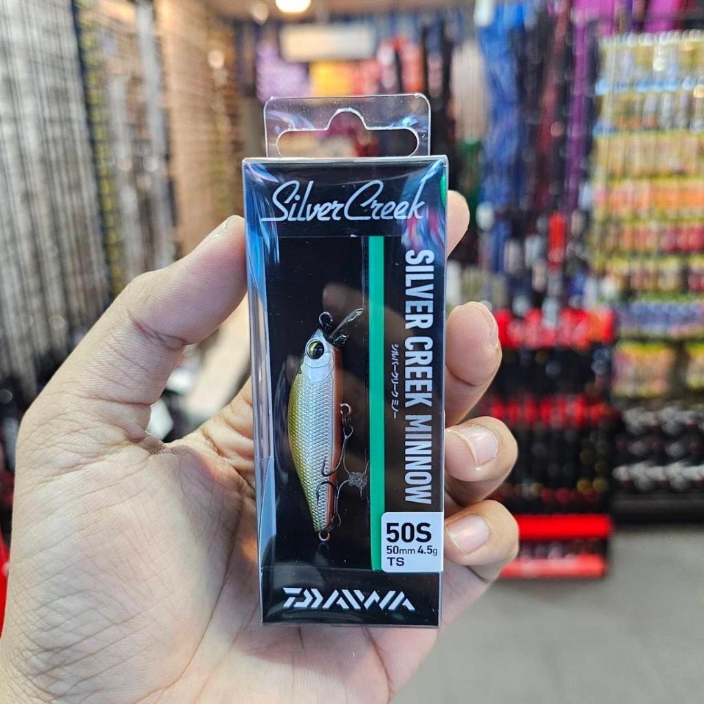 A12 Daiwa เหยื่อปลั๊ก Silver Creek Minnow 50S น้ำหนัก 4.5 กรัม ราคา ถูกที่สุด ดีลบีเคเค แกลเลอรีภาพที่ 5