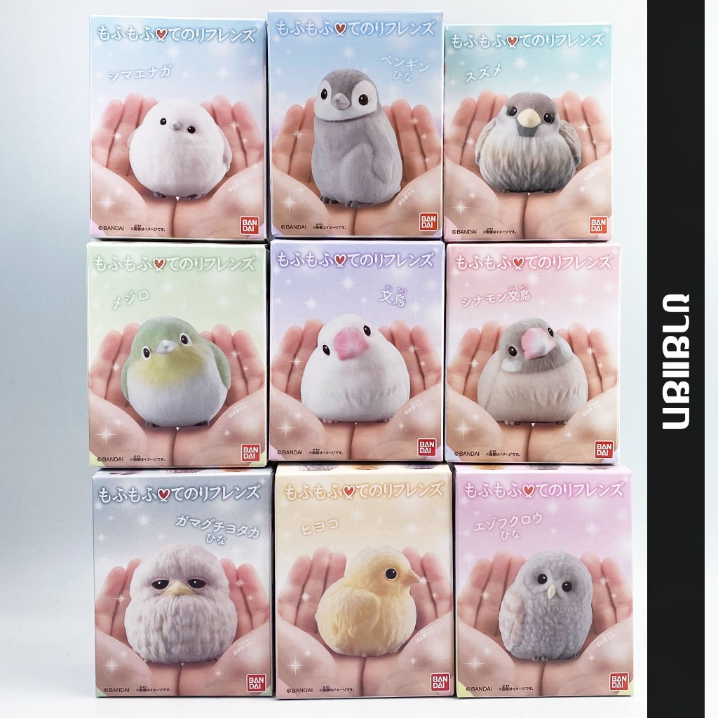 พร้อมส่ง แยก Bandai Fluffy Tenori Friends โมเดลสัตว์ นก วัสดุ ซิลวาเนียน Model Figure Bird ลิขสิทธิ์แท้
