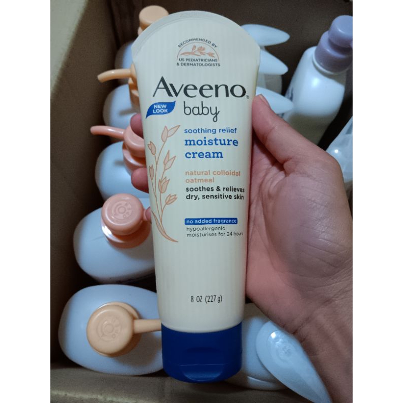 Aveeno Baby Soothing Relief Moisturizing Cream ไม่มีกล่อง