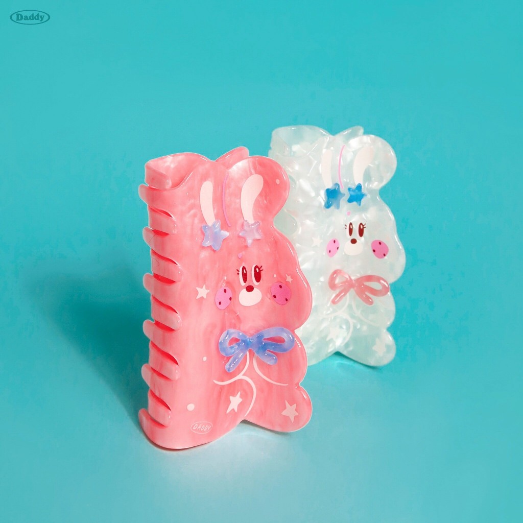 DADDY | Shally Hair Claws กิ๊ฟหนีบผม ลายกระต่ายน้อย shally สุดน่ารัก