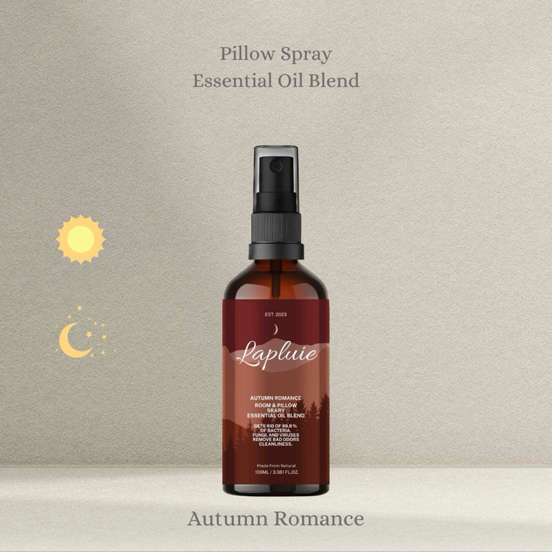 Lapluie สเปรย์ฉีดหมอน กลิ่น Autumn Romance ผ่อนคลาย กำจัดไรฝุ่น บำบัด นอนหลับง่าย สปา ดับกลิ่น ฆ่าเชื้อ ลดกลิ่นอับ