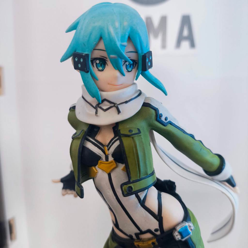 [ของแท้] SEGA SWORD ART ONLINE II: SINON PREMIUM FIGURE DOLL TOY GGO VER.2 figure sao