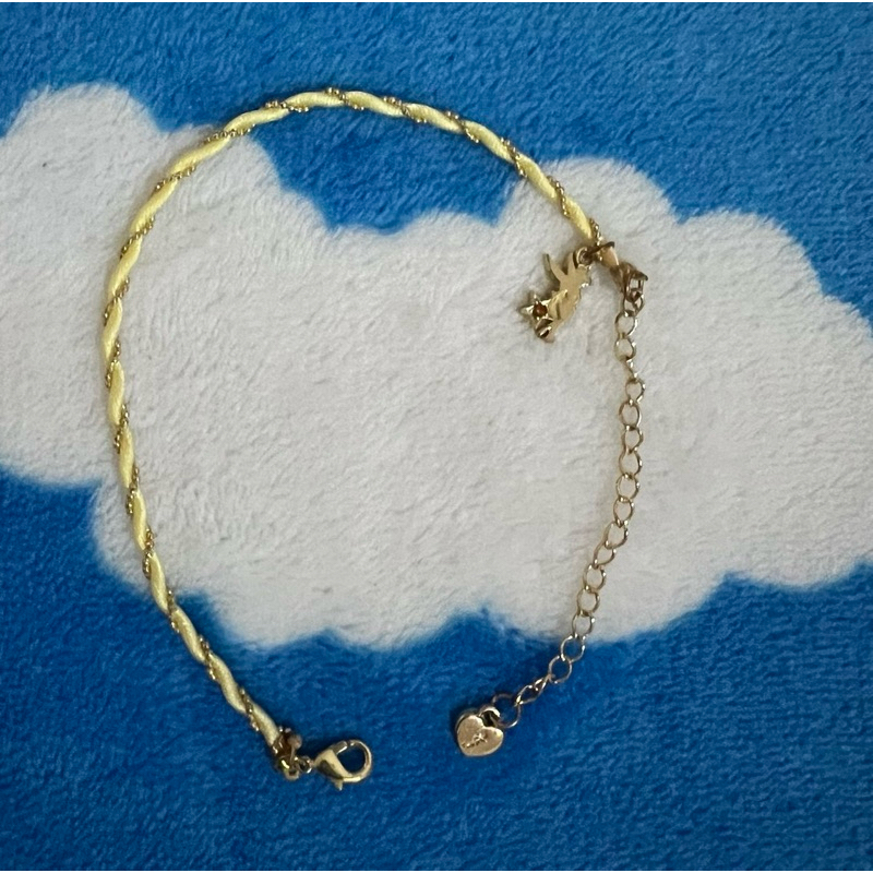 ส่งต่อ‼️สร้อยข้อมือ สร้อยทิงเกอร์เบลล์ (Tinkerbell)🧚🏻‍♀️ สร้อยดิสนีย์ (Disney) ของแท้ 💯% หิ้วเองจาก 