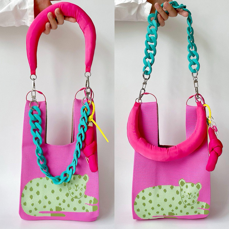 สายโซ่ยาว แบบเปลี่ยน สําหรับคล้องกระเป๋าสะพายไหล่ DIY