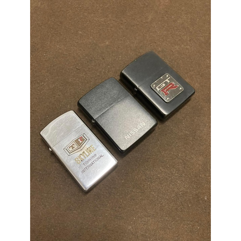 รวมชุดไฟแช็ค Nisson Skyline Vintage Lighter Zippo Nissan Skyline GTR Made In Usa