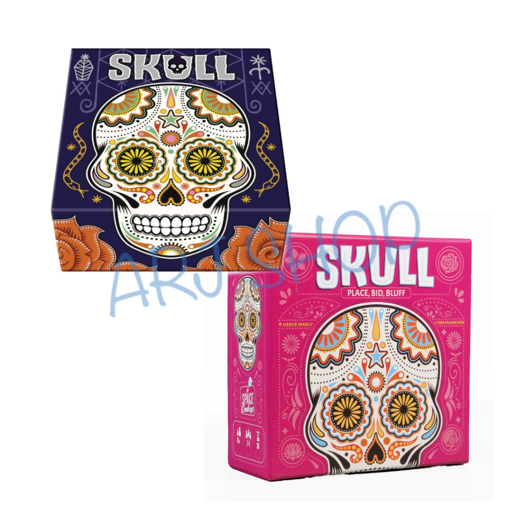 Skull Board game (ภาษาอังกฤษ) Party game - บอร์ดเกม สกัล สกูล กะโหลก