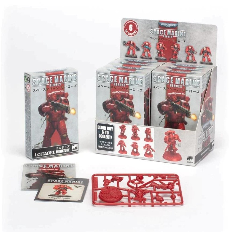 [GW พร้อมส่ง] (1 Pack/8 กล่อง) Space Marine Heroes Season 2  โมเดลเกมสนามจำลอง