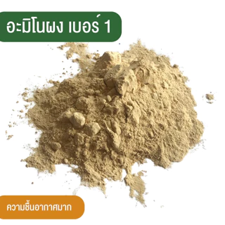 อะมิโนผง เบอร์1 กลิ่นเค็ม ตรา ทองกวาว ละลายน้ำได้ สกัดเข้มข้น