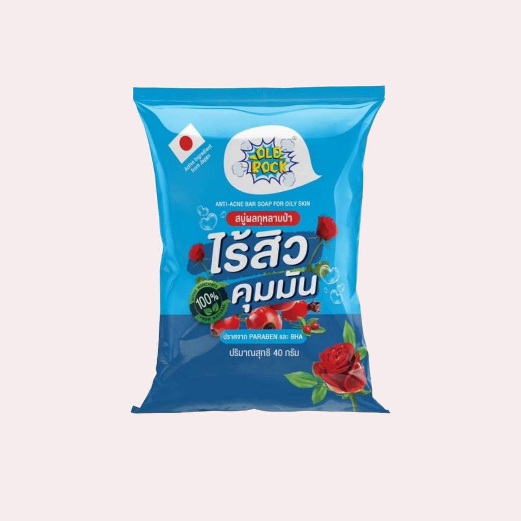 โอลด์ร๊อค OLDROCK สบู่กุหลาบฟ้า 7-Eleven ขนาด 40 g