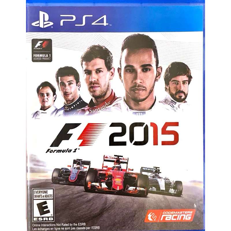 แผ่นเกม ps4 มือสอง / F1 2015 Formula 1 / zone all