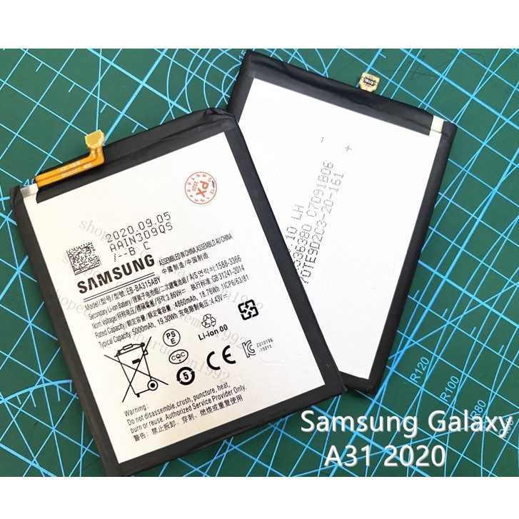 แบตเตอรี่ Samsung A31 2020 แบต EB-BA315ABYแบต Samsuns Galaxy A31(A315)