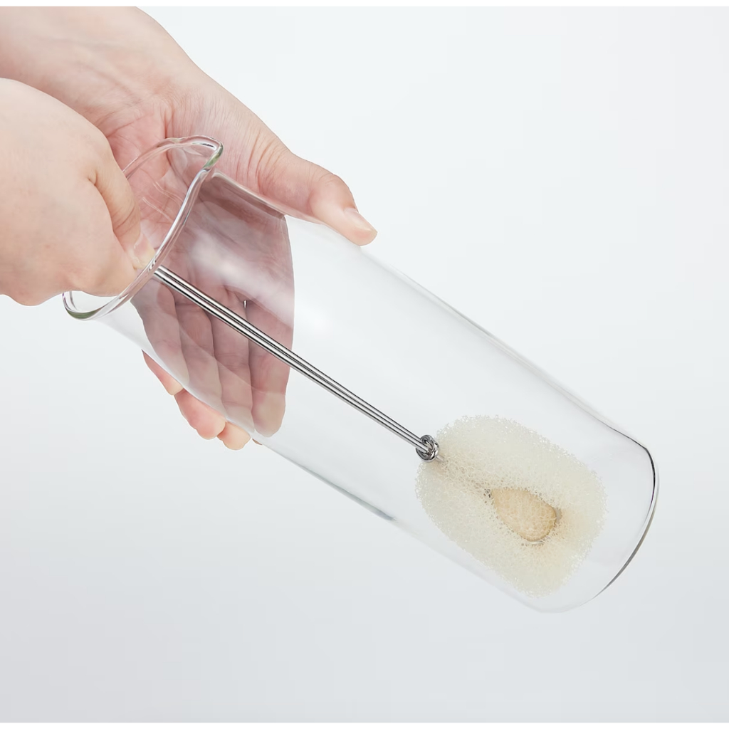 MUJI ฟองน้ำ ล้างขวด เหมาะสำหรับล้างขวดนมเด็ก ทำความสะอาดพร้อมที่จับ – MUJI Sponge with Handle มูจิ ราคา ถูกที่สุด ดีลบีเคเค แกลเลอรีภาพที่ 5