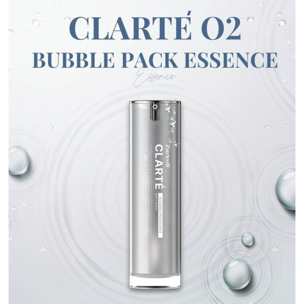 (🌼แท้ / พร้อมส่ง🌼)Zuricell Clarte O2 Bubble Pack Essence 50ml