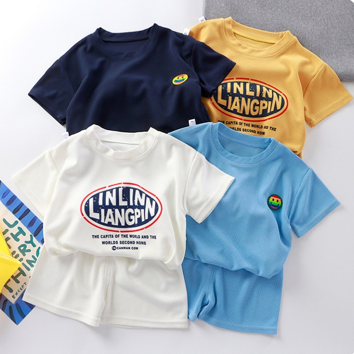 ส่งจากไทย ชุดเซ็ทเด็ก CK126 ใส่หน้าร้อน size80-130