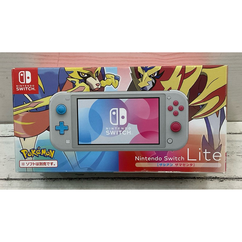 เครื่อง Nintendo Switch Lite Pokemon Limited edition ของแท้จากประเทศญี่ปุ่น พร้อมเล่น