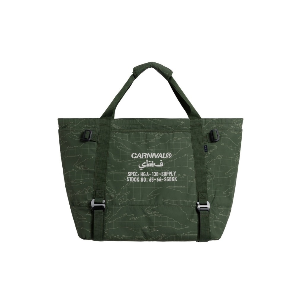CARNIVAL CNVXSBTGA004OL SBTG TOTE BAG OLIVE