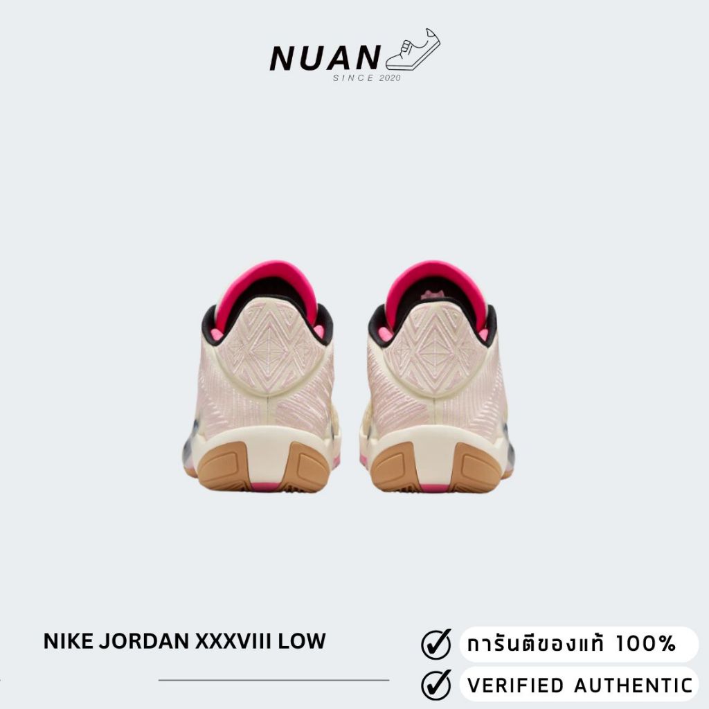 🔥ลดเพิ่ม 15-20% ทักแชทรับโค้ด🔥 Nike Jordan XXXVIII LOW FD2325-100 ของแท้ ป้ายไทย รองเท้าบาสเกตบอล