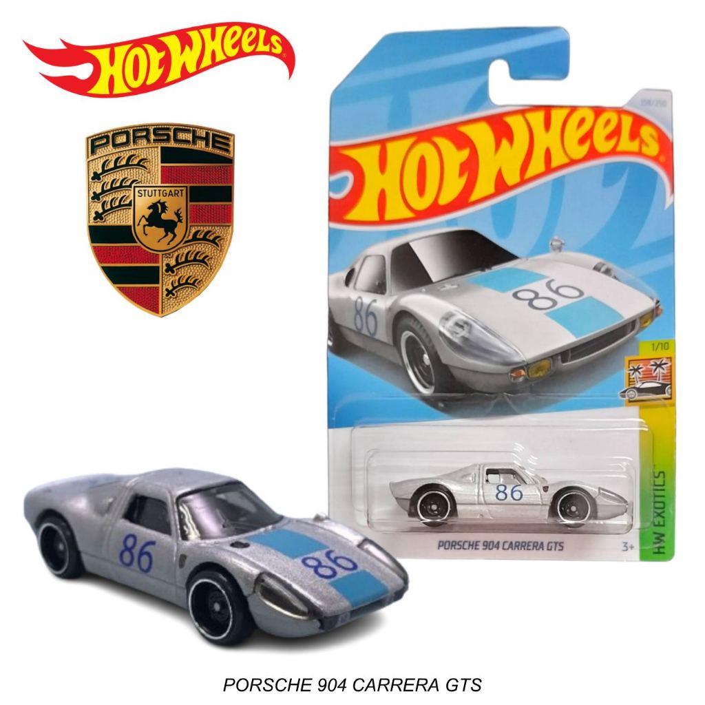 PORSCHE 904 CARRERA GTS : Hot Wheels โมเดลรถเหล็ก ของเล่น ของสะสม ลิขสิทธิ์แท้ (ในร้านมีให้เลือกมากกว่า500แบบ) FFD4