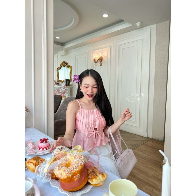 🧶🌷MOLLY TOP🌷🧶มีทั้งหมด 6สี🛍️