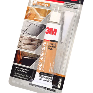3M กาวตะปูแรงยึดสูงพิเศษ (สีเบจ) ขนาด 38 มล. Super Strengh Nail 38 Ml.