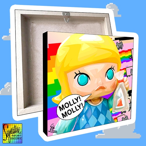 กรอบรูป POP ART "Molly" Art Toy